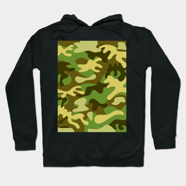 Camouflage Hoodie by Minimo Creation